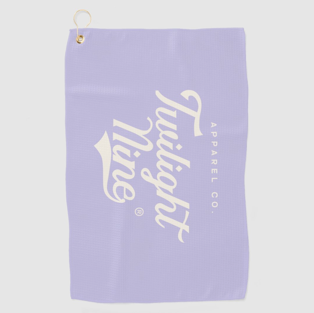 Lavender Golf Towel