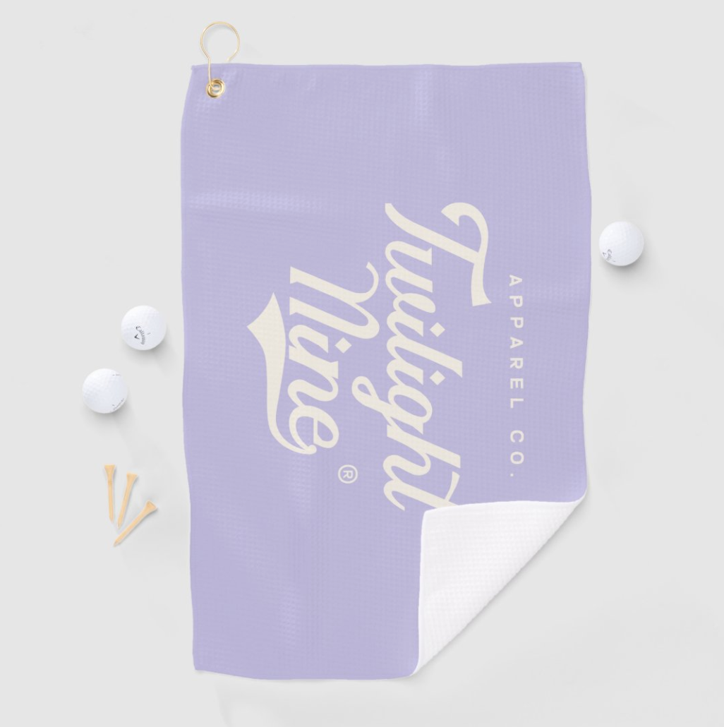 Lavender Golf Towel